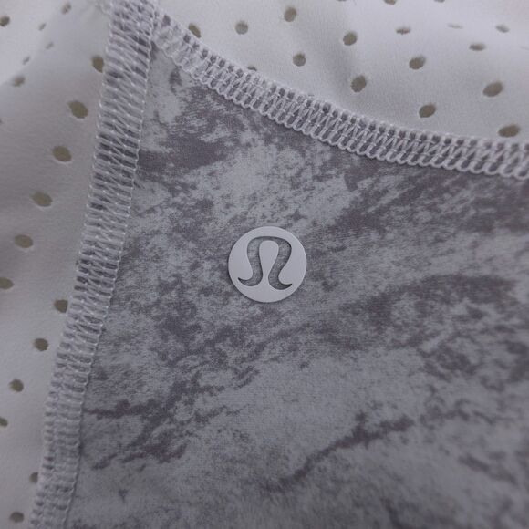 NEW Lululemon Beach Break Paddlesuit Marble Alpine White One Piece Rashguard 10 - Picture 8 of 8